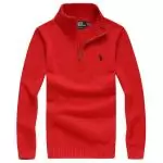 polo-ralph lauren pulls hommes 2019U chute hiver cuzhen 3201 rouge